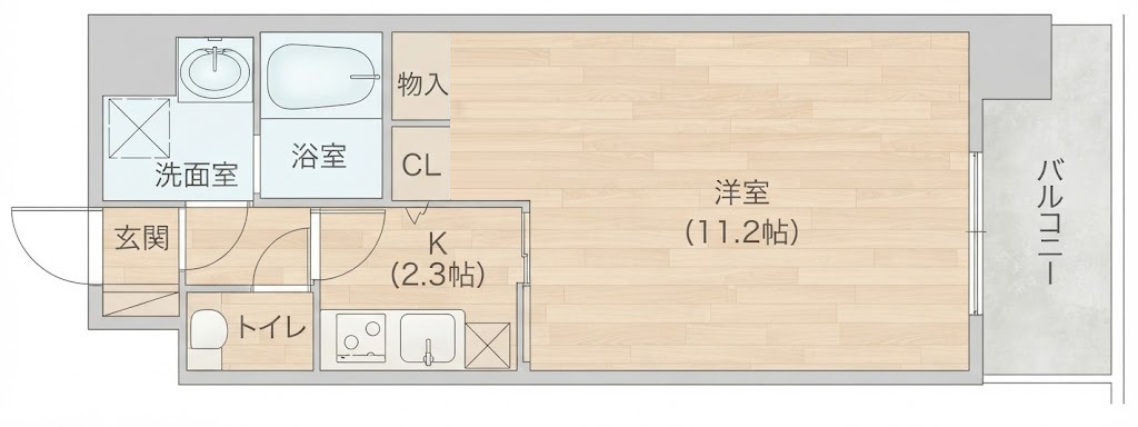 アーバネックス福島の間取り写真
