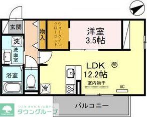 アルブル コートの間取り写真