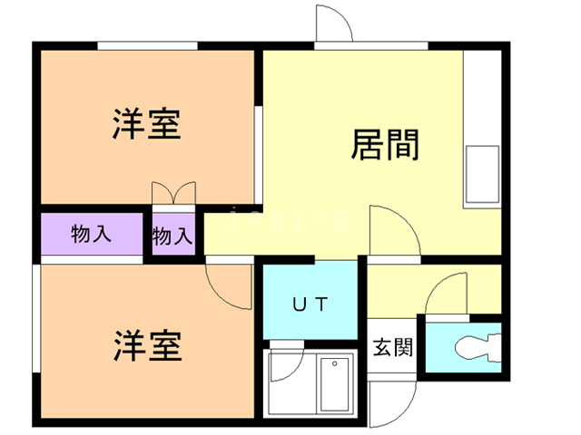 イーストＩＮ１１７の間取り