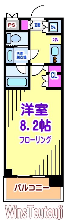 ドゥーエつつじヶ丘の間取り