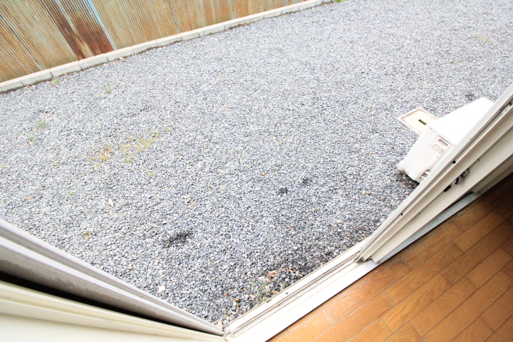 庭　庭というかテラスです☆