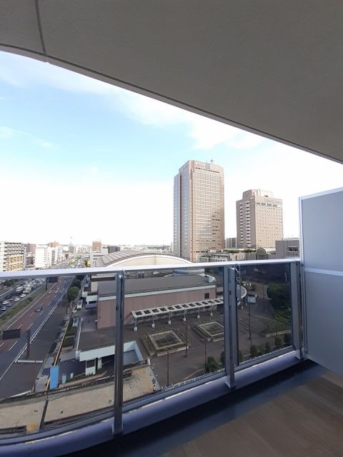 【千葉市中央区問屋町のマンションのバルコニー】