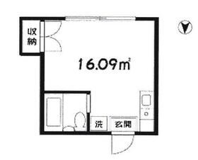 東京都中野区若宮３（アパート）の賃貸物件の間取り