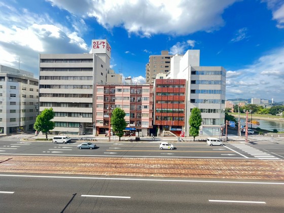 【広島市中区本川町のマンションの眺望】