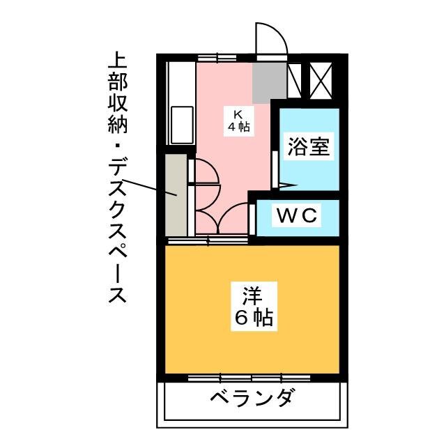 カブリオレの間取り