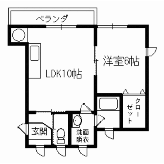 ＴＳハイツの間取り