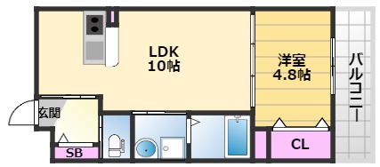 ARCA堺東の間取り