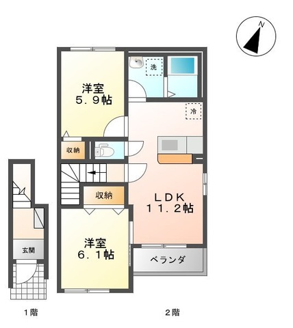 メープルコープの間取り