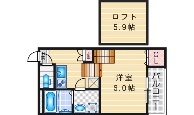 プランドールレガリアの間取り