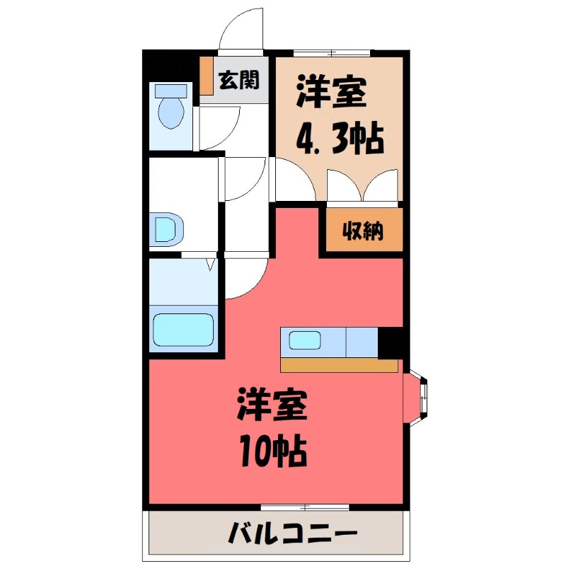 ブルームの間取り