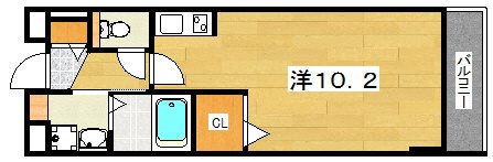 コンフォート・アザレア2番館の間取り