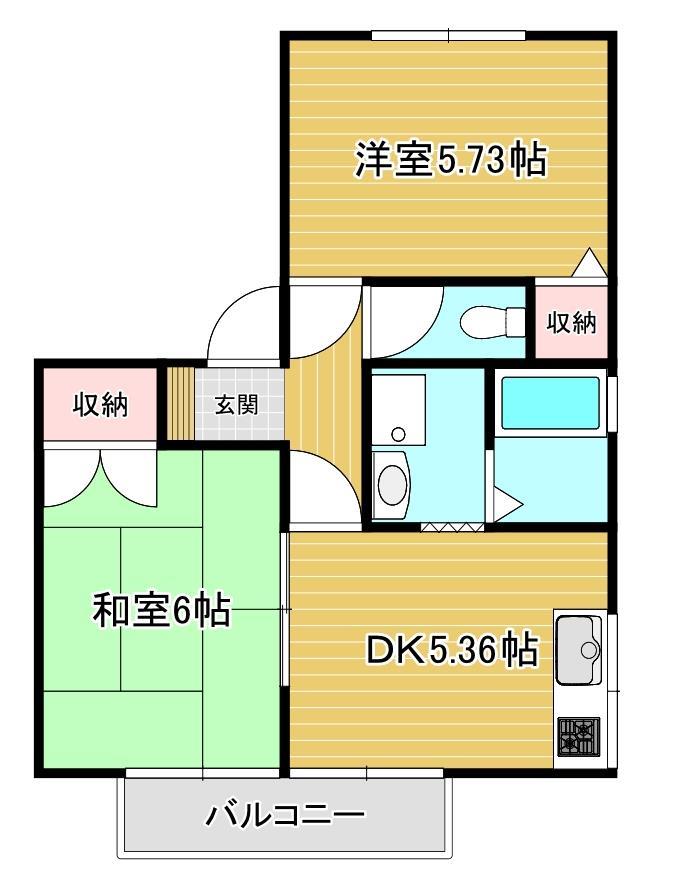 ハイライズ奈良輪壱番館の間取り