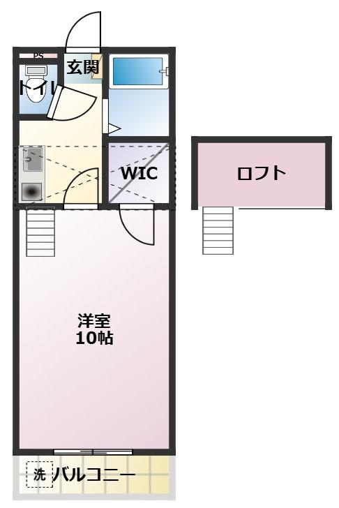 【リヴェール大岩の間取り】