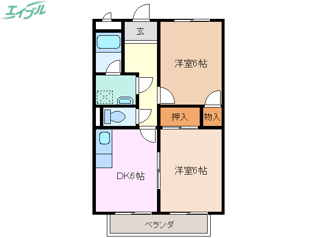 サープラスIIときわの間取り