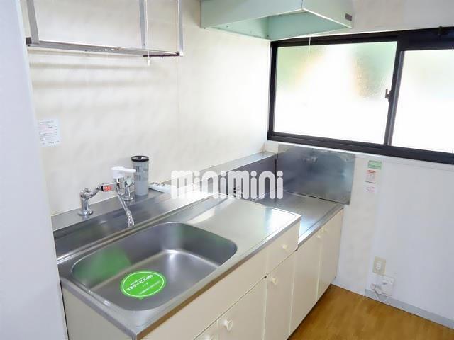 キッチン　２口ガスコンロが設置可能