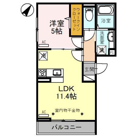 ラシュレステラの間取り