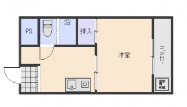 ふじマンションの間取り