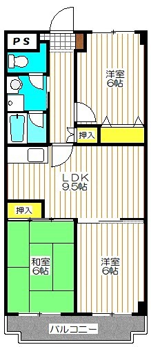 サンクレストの間取り