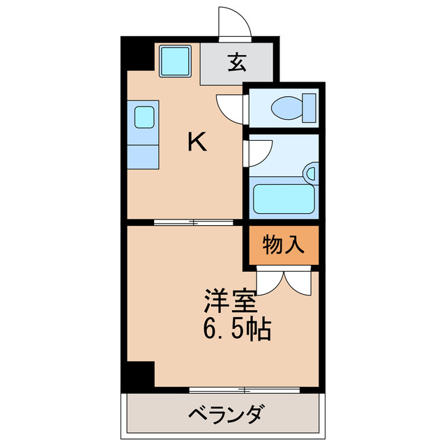 メゾン名城の間取り