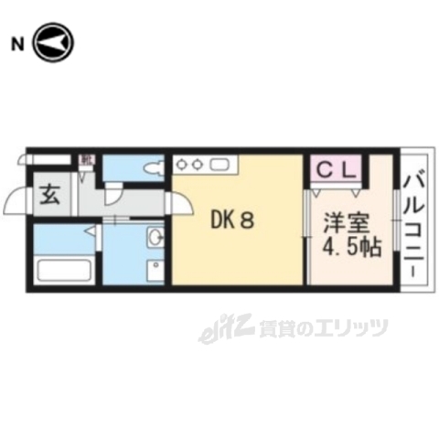 サクシード伏見西町の間取り