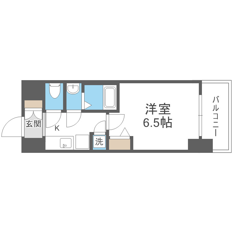 ベイサイドパークOSAKAノースレジデンシスの間取り