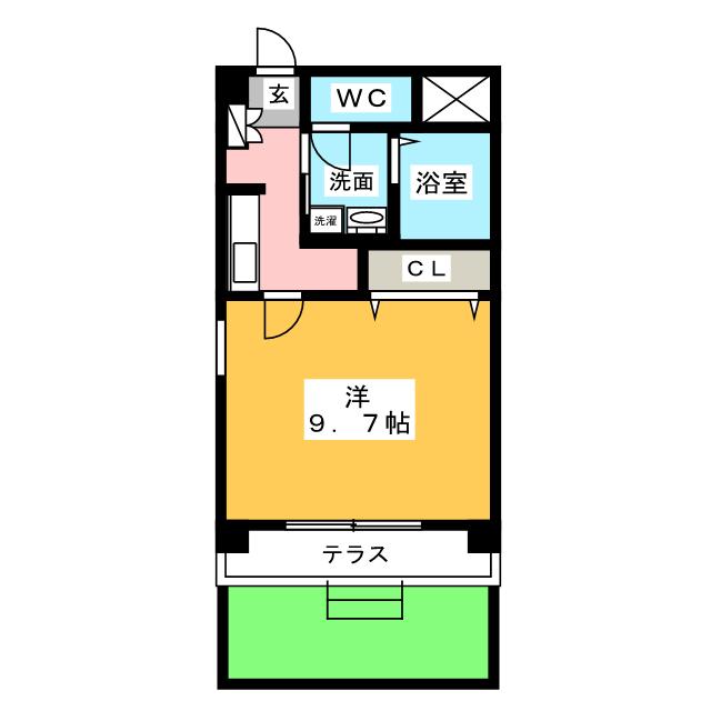 メゾン　ド　エトワールの間取り