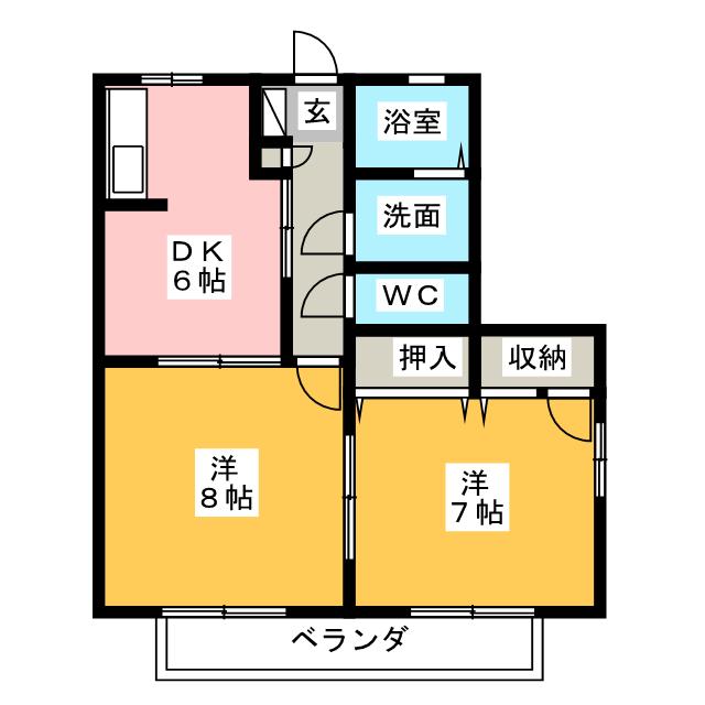 Ｌｅｂｅｎ　Iの間取り