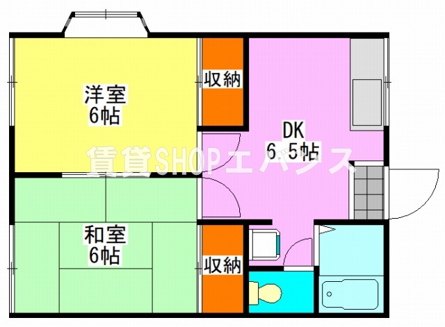 ベルゾーネ吉野の間取り