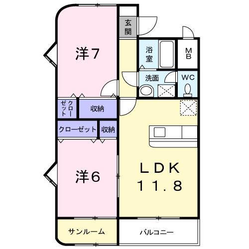 ゾーナ・ヴェルデの間取り