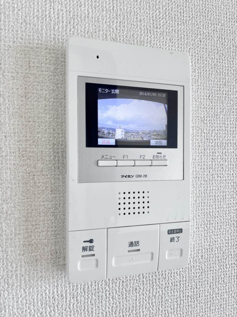 セキュリティ　オートロック＆TVモニターホン♪