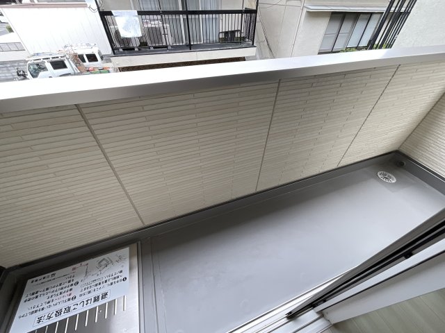 バルコニー　落ち着いた時間を過ごせるバルコニーです