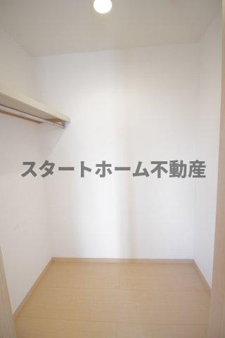 収納　十分な収納スペースがあります