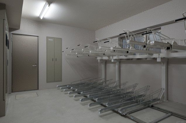 駐車場　駐輪場