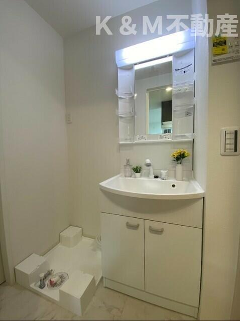 洗面設備　洗面所です