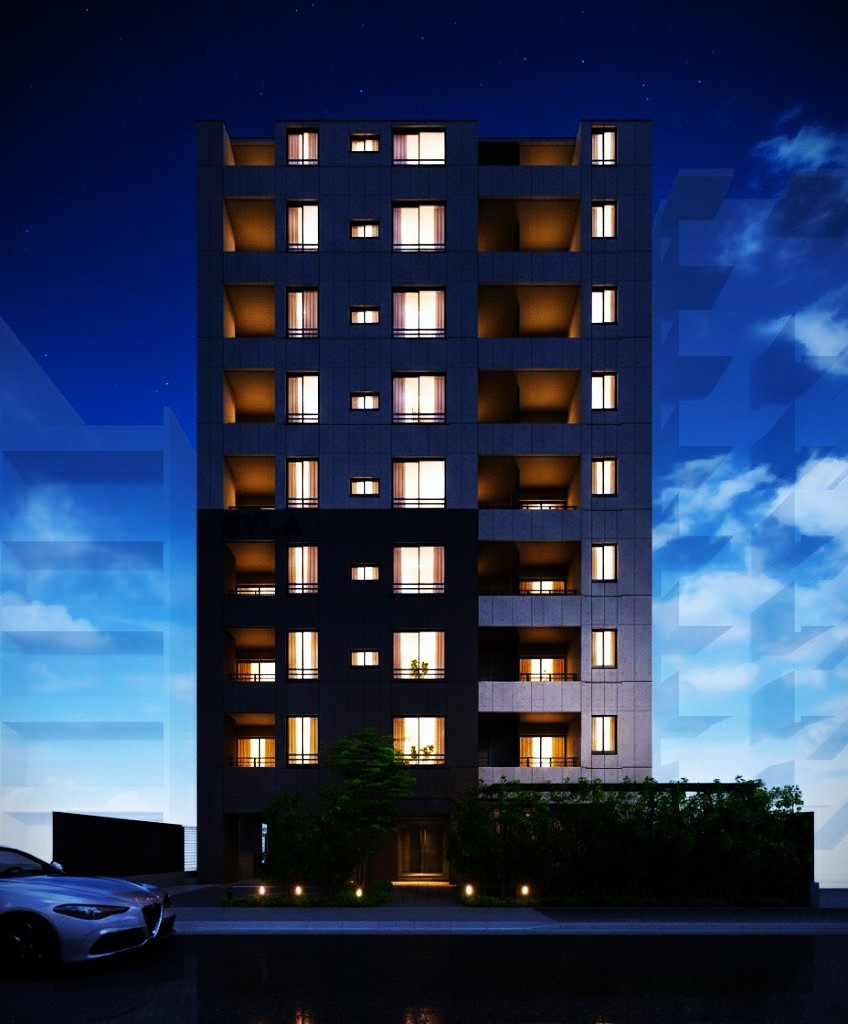 建物外観　外観パース