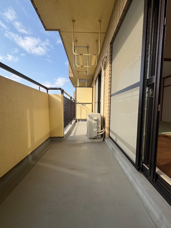 バルコニー　東向きバルコニー♪