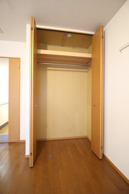 収納　収納はクローゼットタイプなので、整理整頓はかどります☆