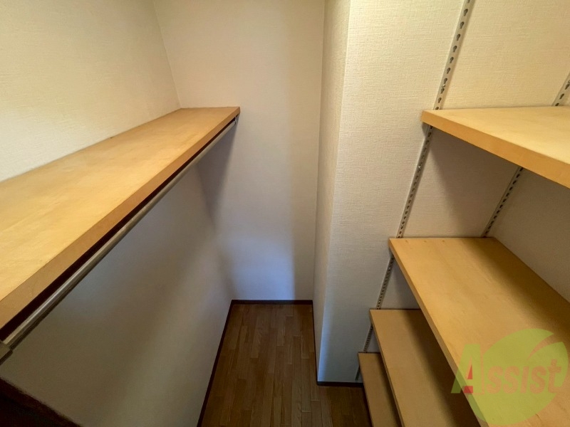 収納　各部屋に収納があります。すっきり片づけましょう！