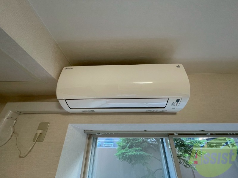 その他設備　エアコンがありますので夏でも快適に過ごせます！