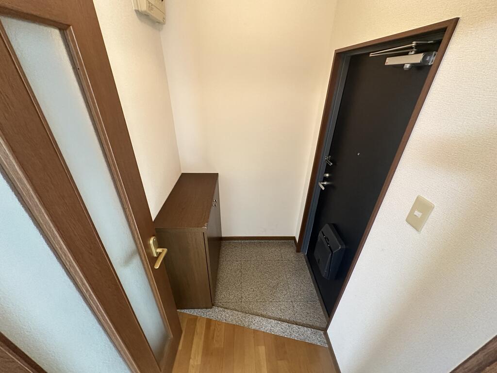 PKマンションの玄関写真
