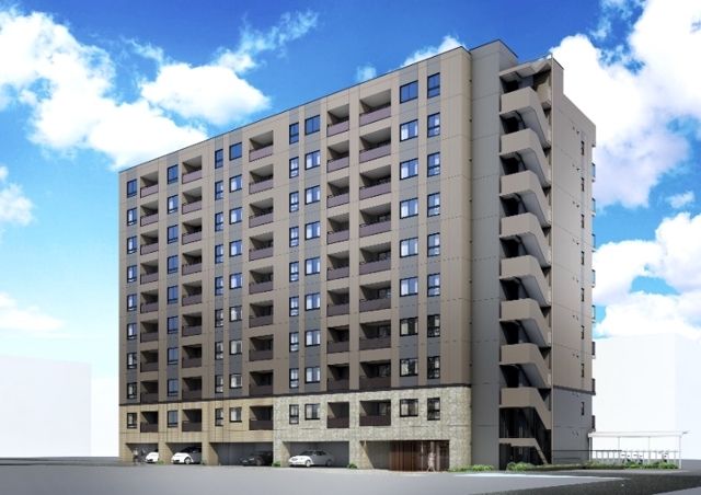 建物外観　落ち着いた雰囲気の外観です