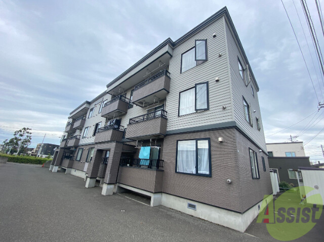 建物外観　札幌市東区北二十二条東「ウィスタリア２」