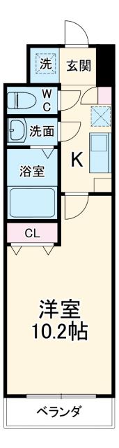サンシティ烏丸高辻の間取り写真