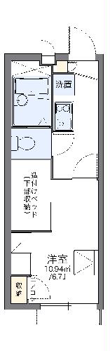 レオパレスウィステリアIVの間取り写真