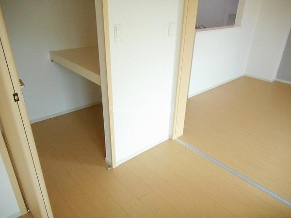 収納　ウォークインで広々！