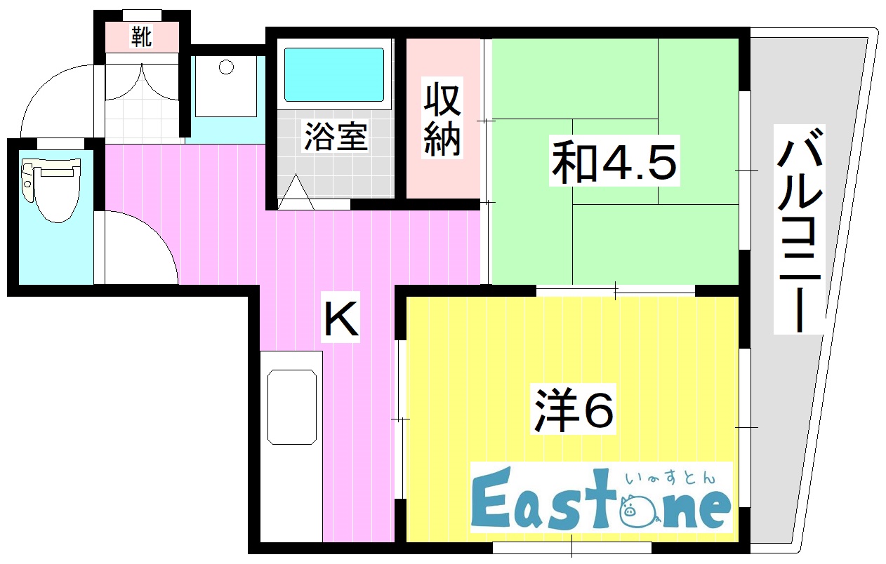 KMK(ケーエムケー)ビルの間取り