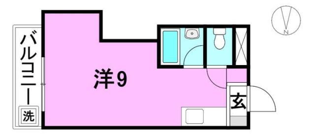 ピアハウスかまたＡ棟の間取り