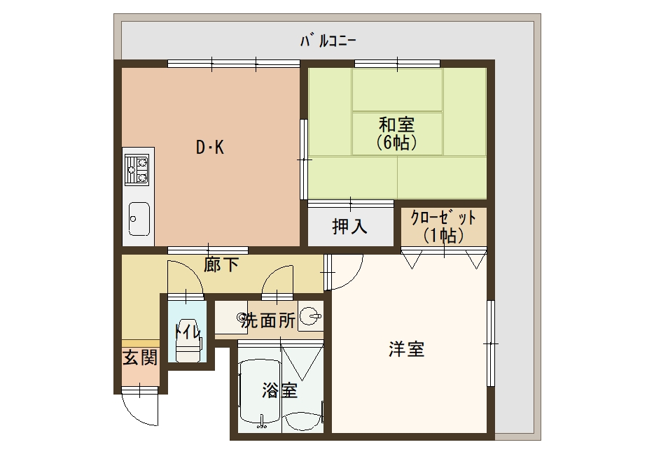 RBマンションの間取り