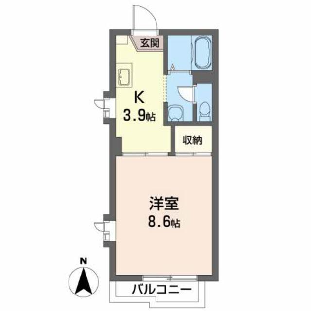 第５コーポ中島の間取り