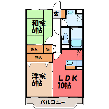 【Y＆Mマンションドリームの間取り】